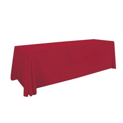 8' Stain-Resistant 4-Sided Table Throw