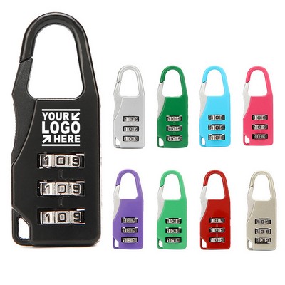 3 Digit Mini Lightweight Coded Lock