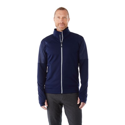 Men's SENGER Knit Full Zip Performance Jacket with Thumb Holes