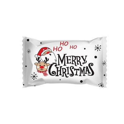 Pastel Buttermints In Santa Christmas Assortment Wrappers