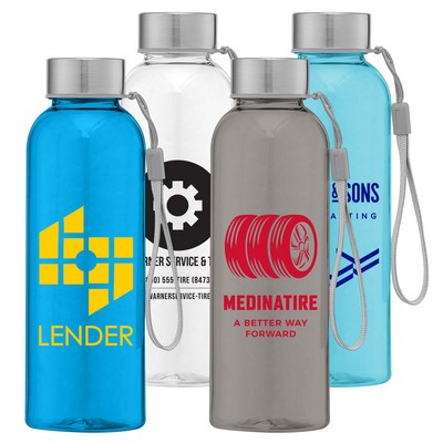 Skye - 17 oz. RPET Water Bottle with Wrist Strap