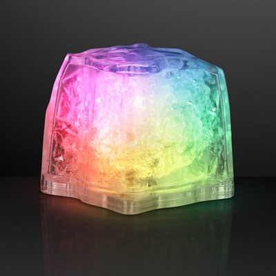 Mulitcolor LED Drink Lights, Flashing Blinky Ice Cubes - BLANK