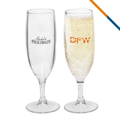 Algo Plastic Champagne Flutes - 6.7 Oz.