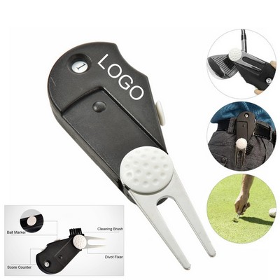 Multi-Function Divot Repair Tool