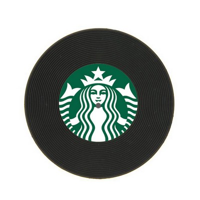 Record Drink Coaster