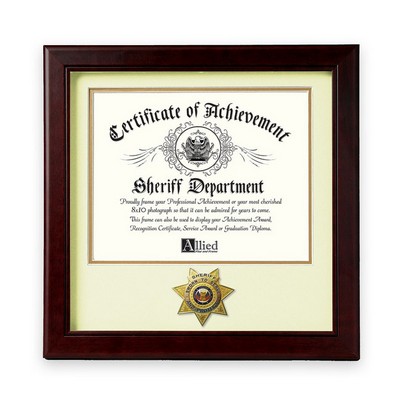 Sheriff Medallion Picture Frame (8"x10")