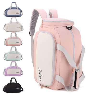 Large Capacity Waterproof Dry Wet Separation Backpack