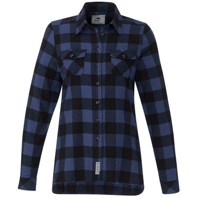 Women's SPRUCELAKE Roots73 Long Sleeve Button Up Flannel Shirt