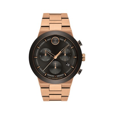 Movado BOLD Fusion Gent's Bronze Watch w/Black Dial