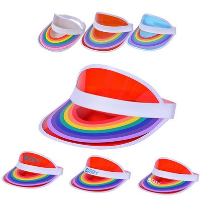 Rainbow Sun Visor