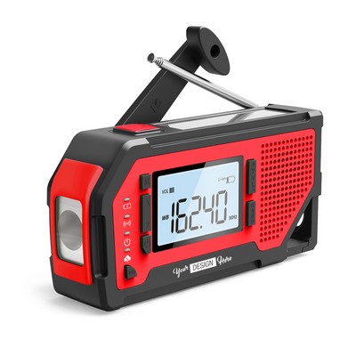 Emergency Solar Hand Crank Radio