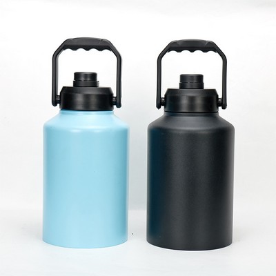 Half Gallon Insulated Water Bottle Jug with Handle