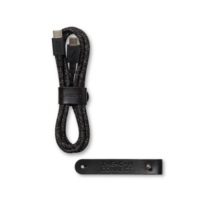 Recycled PET Belt USB-C Charging Cable