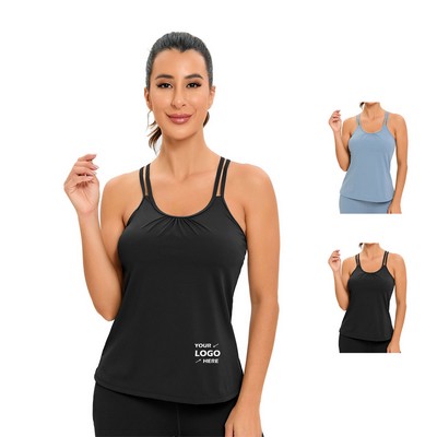 Women's Yoga Tank Tops with Bra