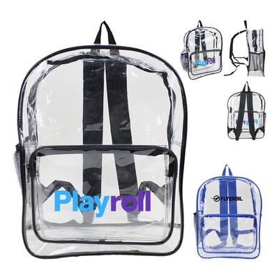 B-6446 - 17" Clear Security Backpack