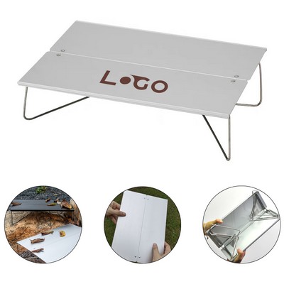 Foldable Outdoor Picnic Metal Table In Small Size