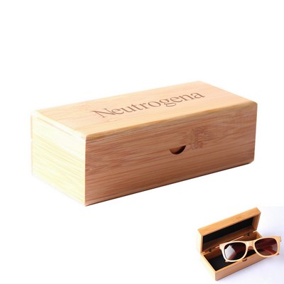 Bamboo Sunglasses Protective Case-Ocean