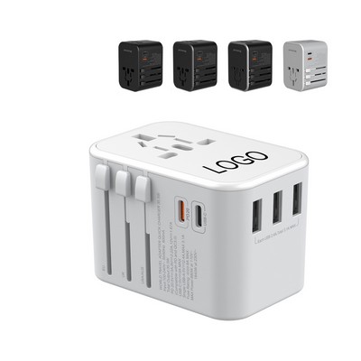 Type C Universal Travel Adapter