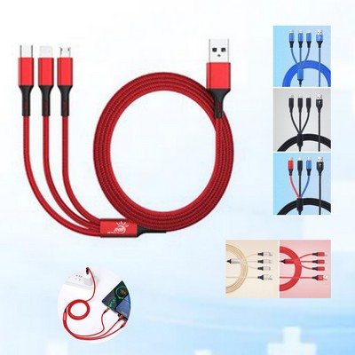 3-in-1 Rapid USB Charging Cable