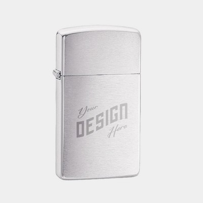 Zippo® Slim Matte Chromes Windproof Lighter