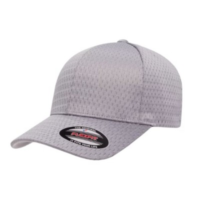 Big size Silver Athletic Promesh Flexfit® 4XL Cap