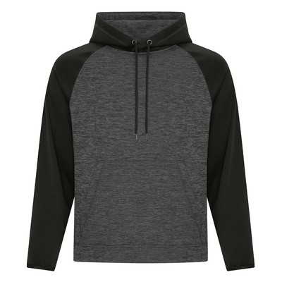 ATC™ Dynamic Heather Fleece Two Tone Hooded Sweatshirt