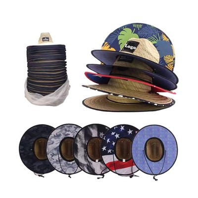 Kids Straw Sun Hat