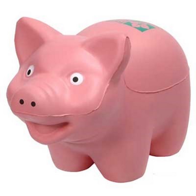 PU Pig Shape Stress Ball