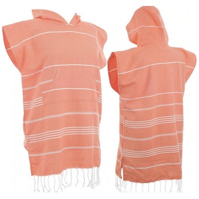 Turkish Hooded Poncho Towel