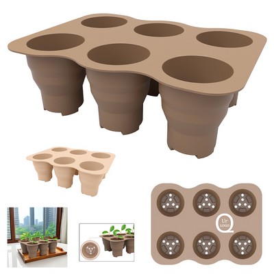 6Pcs Reusable Seed Starter Kit