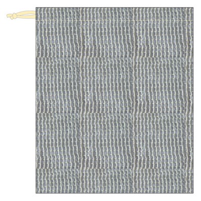 Bulk bag medium 11"x13" with Drawstring, Cord -100% Cotton Mesh