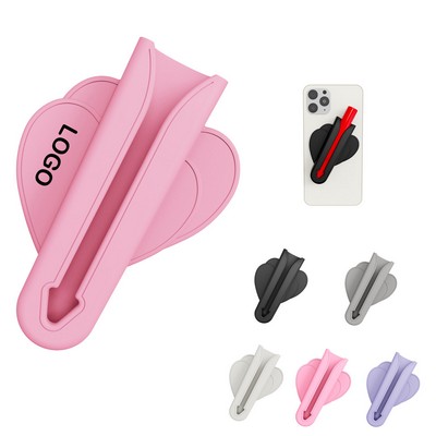 Silicone Lipstick Sticky Holder For Cell Phone