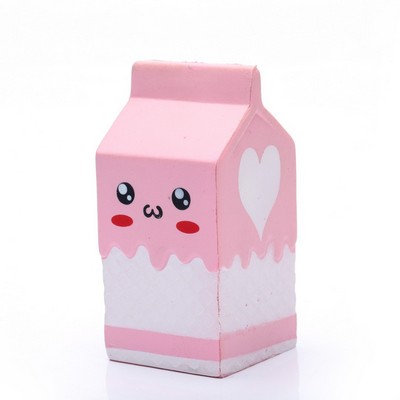 Pink Milk Carton Stress Ball