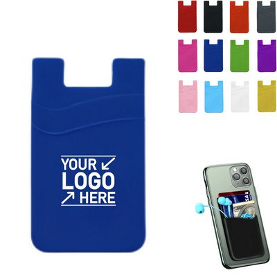 Double Sleeve Silicone Phone Wallet