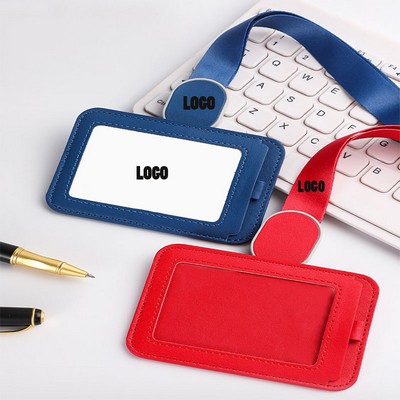 Vertical And Horizontal Id Badge Holder