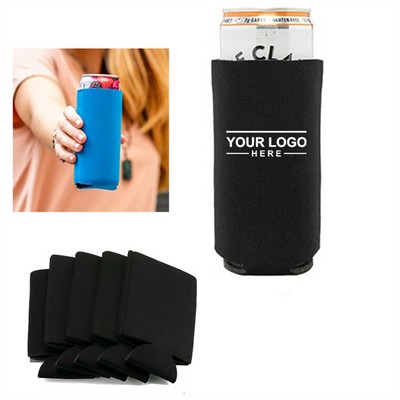 12 oz Slim Can Cooler Sleeves for Insulated Drink Protection