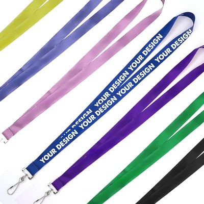 Full Color 3/4" Dye Sublimation Lanyard