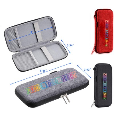 8.46" x 3.93" x 1.18" Hard Pencil Case Box