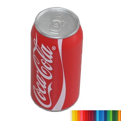 Foam Customized Cola Can Shaped Stress Ball