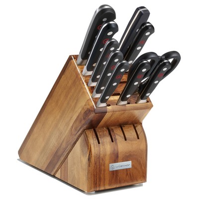 Wusthof Classic 11Pc Knife Block Set