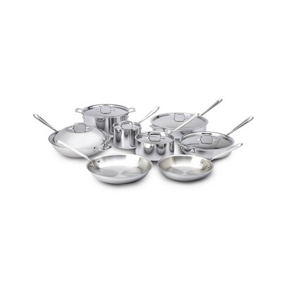 All-Clad D3 Stainless Steel 14-Piece Cookware Set