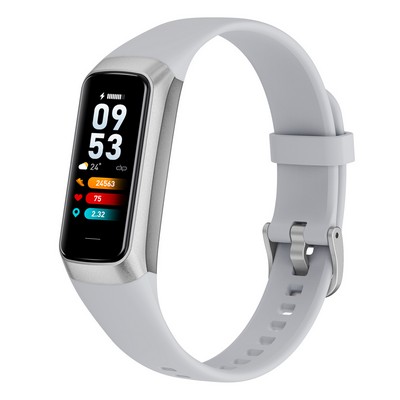 The Thermo Tracker HD Grey - All day temperature monitor with AMOLED SCREEN