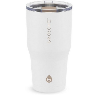 YUKON Cream White 20 oz SS Travel Tumbler