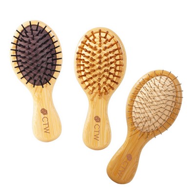 Mini Natural Bamboo Hairbrush