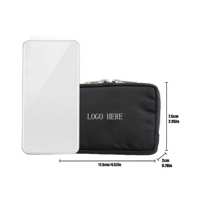 Mini Multi-function Coin & Card Purse with RFID Anti-theft Technology & Key Storage Pouch