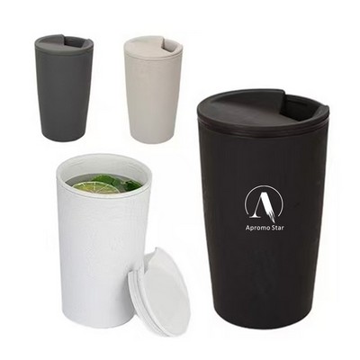 Straw Fiber Plastic Coffee Cup