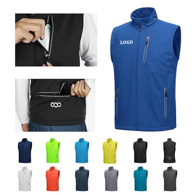 Men's Windproof Golf Vest