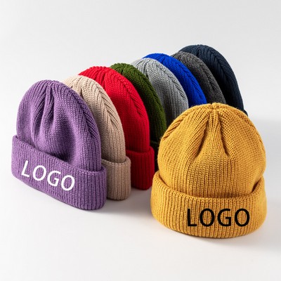 Premium Unisex Knit Beanie Cap