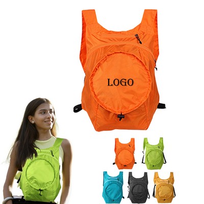 Waterproof Nylon Foldable Backpack