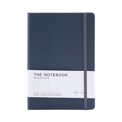 College Ruled Journal Hardcover Leather Notebook